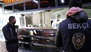 DÜZCE'DE BEKÇİLER KORONA DENETİMİNE ÇIKTI