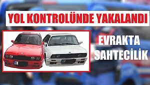 HURDAYA AYRILAN ARACIN PLAKASINI, BAŞKA ARACA TAKTI: 9 BİN 385 LİRA CEZA YEDİ