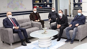 MHP'DEN FARUK ÖZLÜ'YE ZİYARET