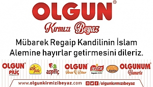 OLGUN PİLİÇ REGAİP KANDİLİNİZİ KUTLAR