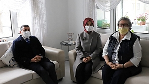 ŞEHİT ANNESİNE ANLAMLI ZİYARET
