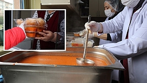 BELEDİYEDEN VATANDAŞLARA SICAK YEMEK HİZMETİ