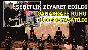 DÜZCE'DE 18 MART TÖRENİ