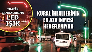 DÜZCE’DE SÜRÜCÜLER TRAFİK IŞIKLARINI DAHA NET GÖRECEK
