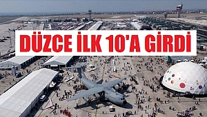 DÜZCE'DEN TEKNOFEST'E YOĞUN İLGİ