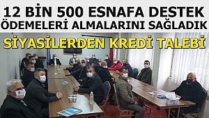 ESNAF ZOR GÜNLER GEÇİRİYOR