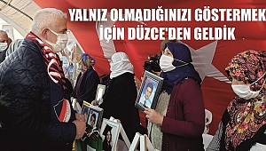 EVLAT NÖBETİ TUTAN DİYARBAKIR ANNELERİNE ZİYARET