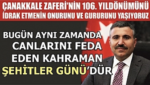 VALİ ATAY’DAN 18 MART MESAJI