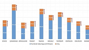 DÜZCE, VAKA ARTIŞINDA TÜRKİYE BİRİNCİSİ OLDU