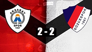 DÜZCESPOR: 2 AKSARAYSPOR: 2