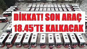 OTOBÜS SAATLERİNE PANDEMİ DÜZENLEMESİ