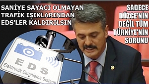 ÜMİT YILMAZ DÜZCE'NİN EDS SORUNUNU MECLİSE TAŞIDI