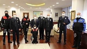 VALİ ATAY'A POLİS HAFTASI ZİYARETİ