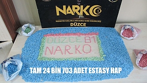 13 KİLO UYUŞTURUCU HAP YAKALANDI