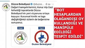 BELEDİYE LOGO ANKETİNİ İPTAL ETTİ