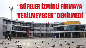 BELEDİYEDEN BÜFE AÇIKLAMASI