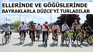 BİSİKLET PEDALLARI 19 MAYIS İÇİN DÖNDÜ