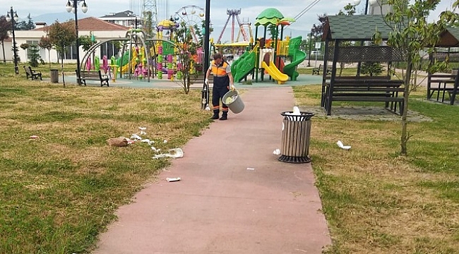 DÜZCE’DE BAHAR TEMİZLİĞİ YAPILIYOR