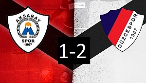 DÜZCESPOR İLK MAÇTAN BÜYÜK AVANTAJLA DÖNÜYOR
