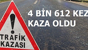 DÜZCE’DE 802 KİŞİ KAZADA HAYATINI KAYBETTİ