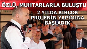 FARUK ÖZLÜ: BELEDİYE OLARAK EKONOMİMİZ DAHA GÜÇLÜ