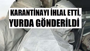 POZİTİF HASTA TRAFİKTE YAKALANDI