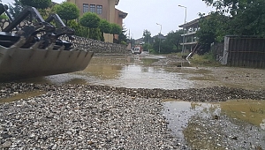 BOĞAZİÇİ BELDESİNDE SEL ZARARI ÇOK BÜYÜK