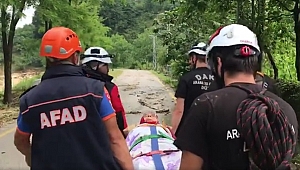 DAKE VE AFAD EKİPLERİ HAYAT KURTARDI