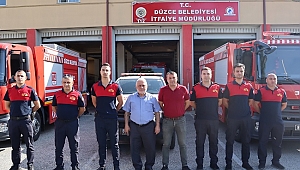 DÜZCE'DEN ANTALYA'DAKİ YANGINLARA DESTEK