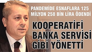 ESNAFA NEFES OLDU