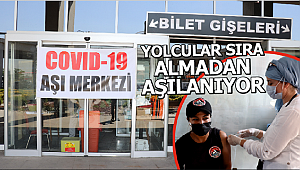 OTOGARDA AŞI NOKTASI KURULDU