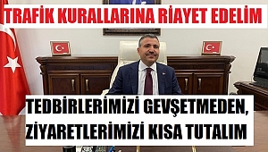 VALİ ATAY'DAN DÜZCELİLER'E BAYRAM UYARISI