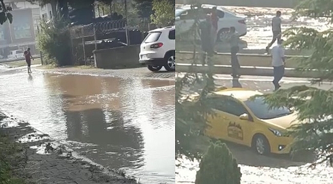 ANA BORU PATLADI, DÜZCE SUSUZ KALDI