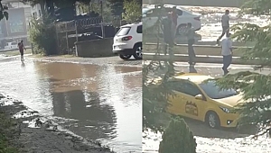 ANA BORU PATLADI, DÜZCE SUSUZ KALDI