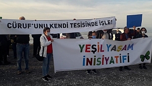 AKÇAKOCA'DA CURUFA KARŞI ÇEVRE EYLEMİ