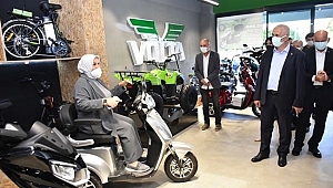 AYŞE KEŞİR MOTOSİKLET DENEDİ