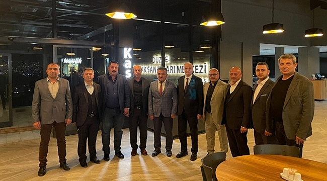 BAŞKAN ÖZLÜ DESOB’LA TOPLANTI YAPTI