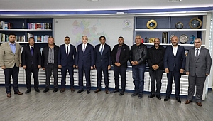 BAŞKAN ÖZLÜ, KIBRIS HEYETİNİ AĞIRLADI