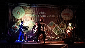 DÜZCE ÜNİVERSİTESİ'NDE HOŞGELDİN KONSERİ