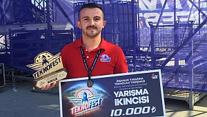 ELDİVENMATİK İLE 2.LİK ÖDÜLÜNÜN SAHİBİ OLDU