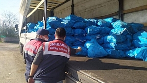 26 TON KAÇAK KÖMÜR ELE GEÇİRİLDİ