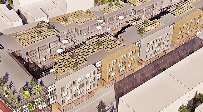 İŞTE BELEDİYENİN YENİ ANTEP CADDESİ PROJESİ