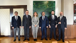 İSTİNYE ÜNİVERSİTESİ REKTÖRÜ DÜZCE ÜNİVERSİTESİ’Nİ ZİYARET ETTİ