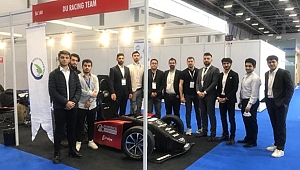 ÖĞRENCİLERİN GELİŞTİRDİĞİ ARAÇ, ZİYARETÇİLERDEN TAM NOT ALDI