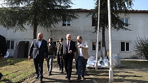 SOSYAL TESİSTE TADİLAT DEVAM EDİYOR