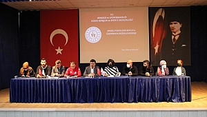 CİMNASTİK SPORCULARIMIZIN AİLELERİYLE TOPLANTI GERÇEKLEŞTİRİLDİ