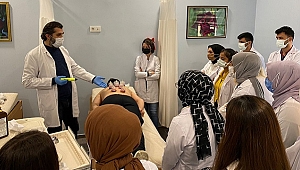 GELECEĞİN SAĞLIK PROFESYONELLERİ GETAT MERKEZİ'NE ZİYARET DÜZENLEDİ