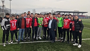 GENÇLER FUTBOLDA ŞAMPİYON DÜZCE SPOR LİSESİ