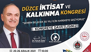 İKTİSAT KONGRESİ 25-26 ARALIK'TA