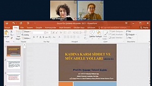 KADINA KARŞI ŞİDDET VE MÜCADELE YOLLARI KONUŞULDU